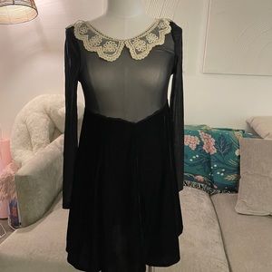 UNIF - Wednesday Addams Mini Dress